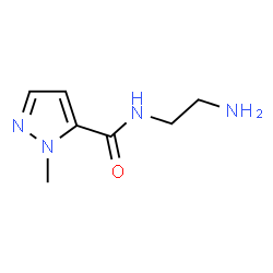 ChemSpider 2D Image | N-(2-aminoethyl)-2-methylpyrazole-3-carboxamide | C7H12N4O