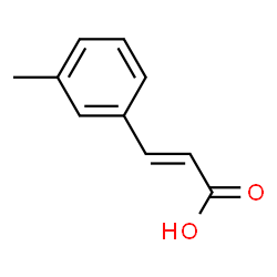 ChemSpider 2D Image | 3-Methylcinnamic Acid | C10H10O2