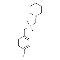 ChemSpider 2D Image | silperisone | C15H24FNSi