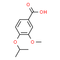 ChemSpider 2D Image | 4-Isopropoxy-3-methoxybenzoic acid | C11H14O4