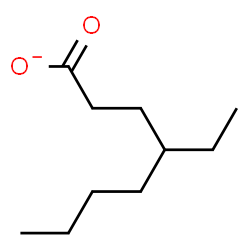 ChemSpider 2D Image | 4-Ethyloctanoate | C10H19O2