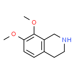 ChemSpider 2D Image | 7,8-Dimethoxy-1,2,3,4-tetrahydroisoquinoline | C11H15NO2