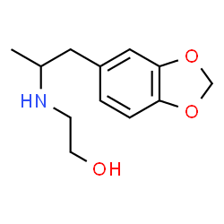 ChemSpider 2D Image | Methylenedioxyhydroxyethylamphetamine | C12H17NO3