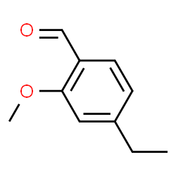 ChemSpider 2D Image | 4-Ethyl-2-methoxybenzaldehyde | C10H12O2
