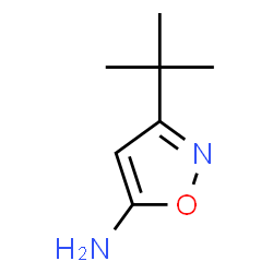 ChemSpider 2D Image | 3-TERT-BUTYL-5-ISOXAZOLAMINE | C7H12N2O
