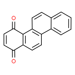 ChemSpider 2D Image | 1,4-Chrysenedione | C18H10O2