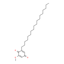 ChemSpider 2D Image | 2-Methoxy-6-octadecyl-1,4-benzoquinone | C25H42O3