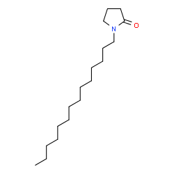 ChemSpider 2D Image | 1-Tetradecyl-2-pyrrolidinone | C18H35NO
