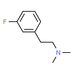 ChemSpider 2D Image | 2-(3-Fluorophenyl)-N,N-dimethylethanamine | C10H14FN