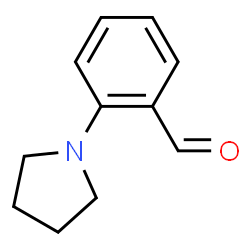 ChemSpider 2D Image | 2-pyrrolidin-1-ylbenzaldehyde | C11H13NO