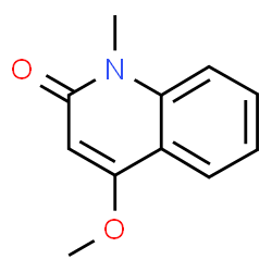 ChemSpider 2D Image | 4-Methoxy-1-methylquinolin-2-one | C11H11NO2