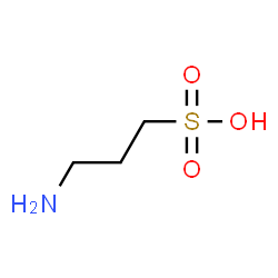 ChemSpider 2D Image | 3-Aminopropane-1-sulfonic acid | C3H9NO3S