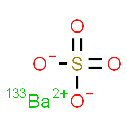 ChemSpider 2D Image | (~133~Ba)Barium sulfate | 133BaO4S