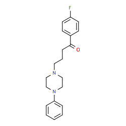 ChemSpider 2D Image | g-(4-Phenylpiperazino)-4-fluorobutyrophenone | C20H23FN2O