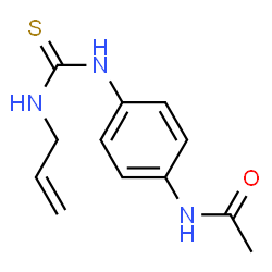 ChemSpider 2D Image | N-{4-[(Allylcarbamothioyl)amino]phenyl}acetamide | C12H15N3OS