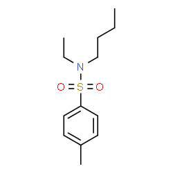 ChemSpider 2D Image | N-Butyl-N-ethyl-4-methylbenzenesulfonamide | C13H21NO2S