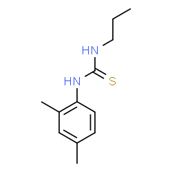 ChemSpider 2D Image | 1-(2,4-Dimethylphenyl)-3-propylthiourea | C12H18N2S