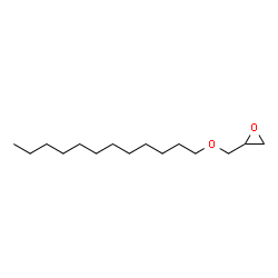 ChemSpider 2D Image | Lauryl glycidyl ether | C15H30O2