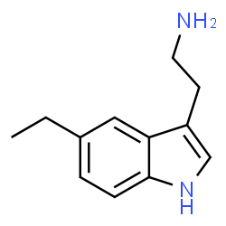 ChemSpider 2D Image | 5-ethyltryptamine | C12H16N2