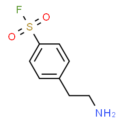 ChemSpider 2D Image | 4-(2-Aminoethyl)benzenesulfonyl fluoride | C8H10FNO2S