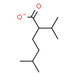 ChemSpider 2D Image | 2-Isopropyl-5-methylhexanoate | C10H19O2