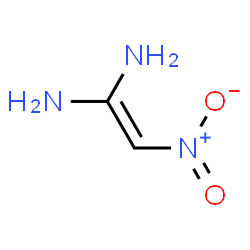 ChemSpider 2D Image | 2-Nitro-1,1-ethenediamine | C2H5N3O2