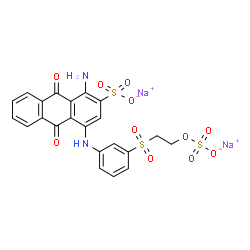 ChemSpider 2D Image | Reactive Black 5 | C22H16N2Na2O11S3