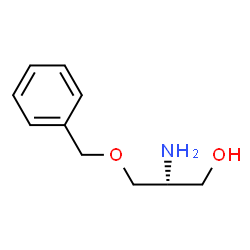 ChemSpider 2D Image | (R)-2-Amino-3-(benzyloxy)propan-1-ol | C10H15NO2