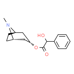 ChemSpider 2D Image | HOMATROPINE | C16H21NO3