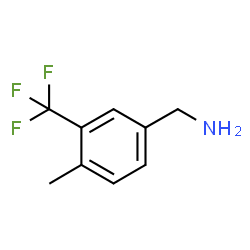 ChemSpider 2D Image | 4-Methyl-3-(trifluoromethyl)benzylamine | C9H10F3N