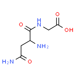 ChemSpider 2D Image | Asn-Gly | C6H11N3O4