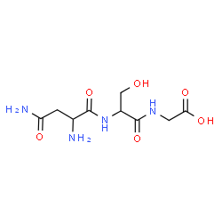 ChemSpider 2D Image | asn-ser-gly | C9H16N4O6