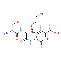 ChemSpider 2D Image | ser-lys-thr-ile | C19H37N5O7