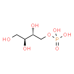 ChemSpider 2D Image | D-Erythritol 4-phosphate | C4H11O7P