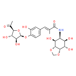 ChemSpider 2D Image | 1703-18B | C23H29NO12