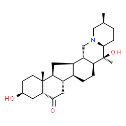 ChemSpider 2D Image | Sipeimine | C27H43NO3