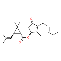 ChemSpider 2D Image | 4',5'-Dihydropyrethrin I | C21H30O3