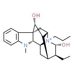 ChemSpider 2D Image | Prajmaline | C23H33N2O2