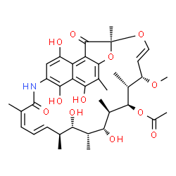 ChemSpider 2D Image | Rifamycin SV | C37H47NO12