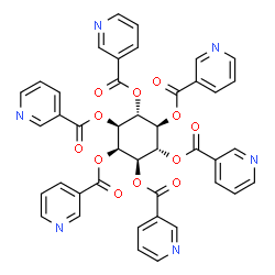 ChemSpider 2D Image | inositol nicotinate | C42H30N6O12