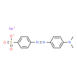 ChemSpider 2D Image | Methyl orange | C14H14N3NaO3S
