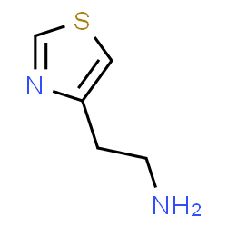 ChemSpider 2D Image | 2-(thiazol-4-yl)ethan-1-amine | C5H8N2S