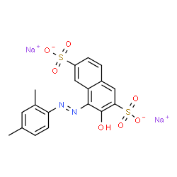 ChemSpider 2D Image | Ponceau 2R | C18H14N2Na2O7S2