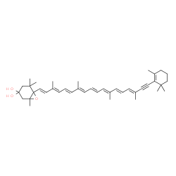 ChemSpider 2D Image | diadinoxanthin | C40H54O3