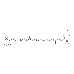 ChemSpider 2D Image | Semi-b-carotenone | C40H56O2