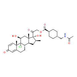 ChemSpider 2D Image | Ciclometasone | C32H44ClNO7