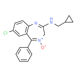 ChemSpider 2D Image | Cyprazepam | C19H18ClN3O
