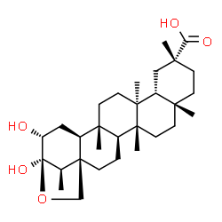 ChemSpider 2D Image | orthosphenic acid | C30H48O5