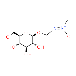 ChemSpider 2D Image | Cycasin | C8H16N2O7