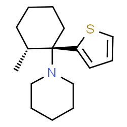 ChemSpider 2D Image | (1S,2R)-Gacyclidine | C16H25NS